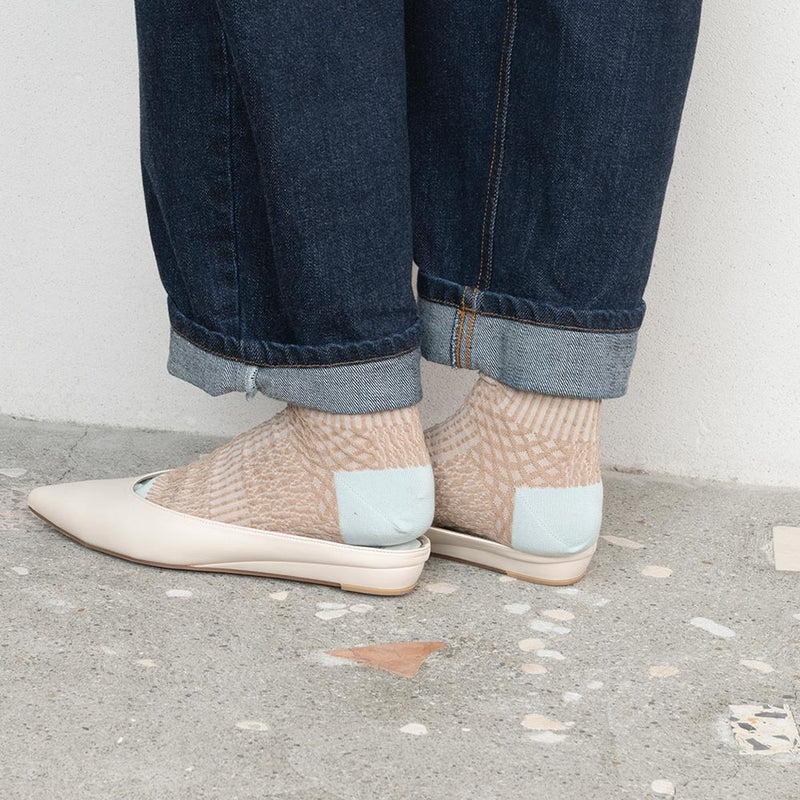 バンピー パッチワークソックス