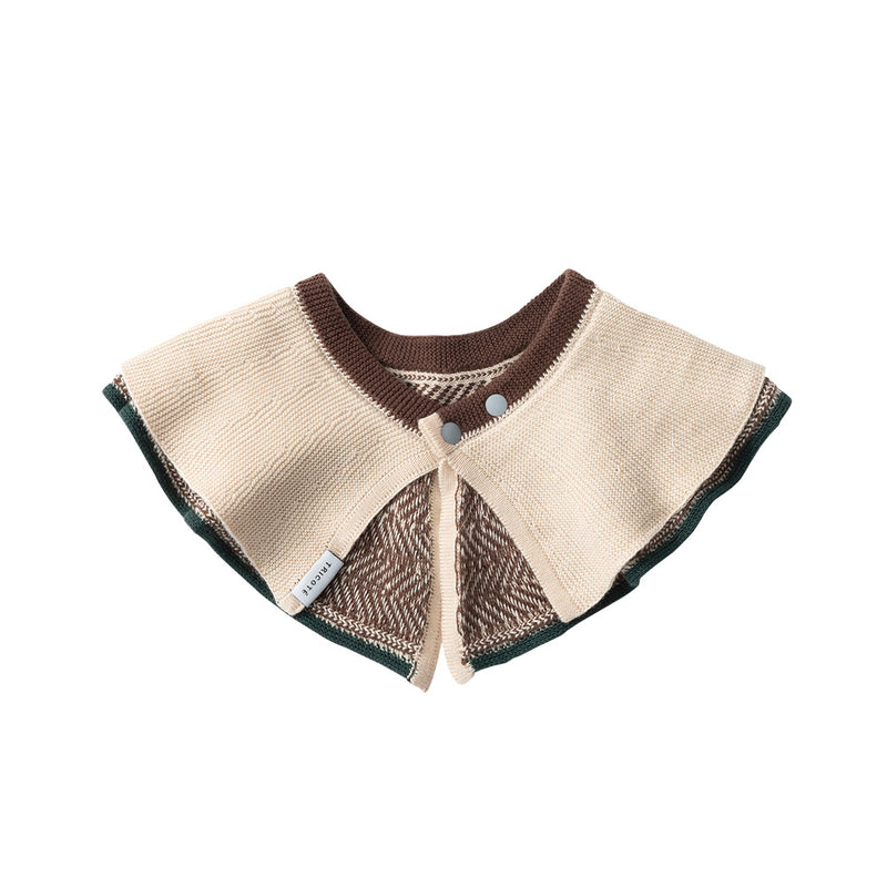 ヘリンボーン柄 ニットスタイ