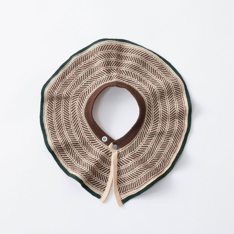 ヘリンボーン柄 ニットスタイ