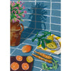 Composition in Blue by Adee Ardon