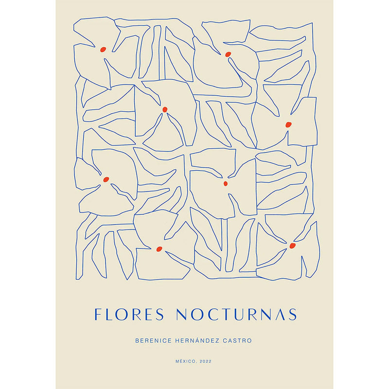Flores Nocturnas 01 by Berenice Hernández