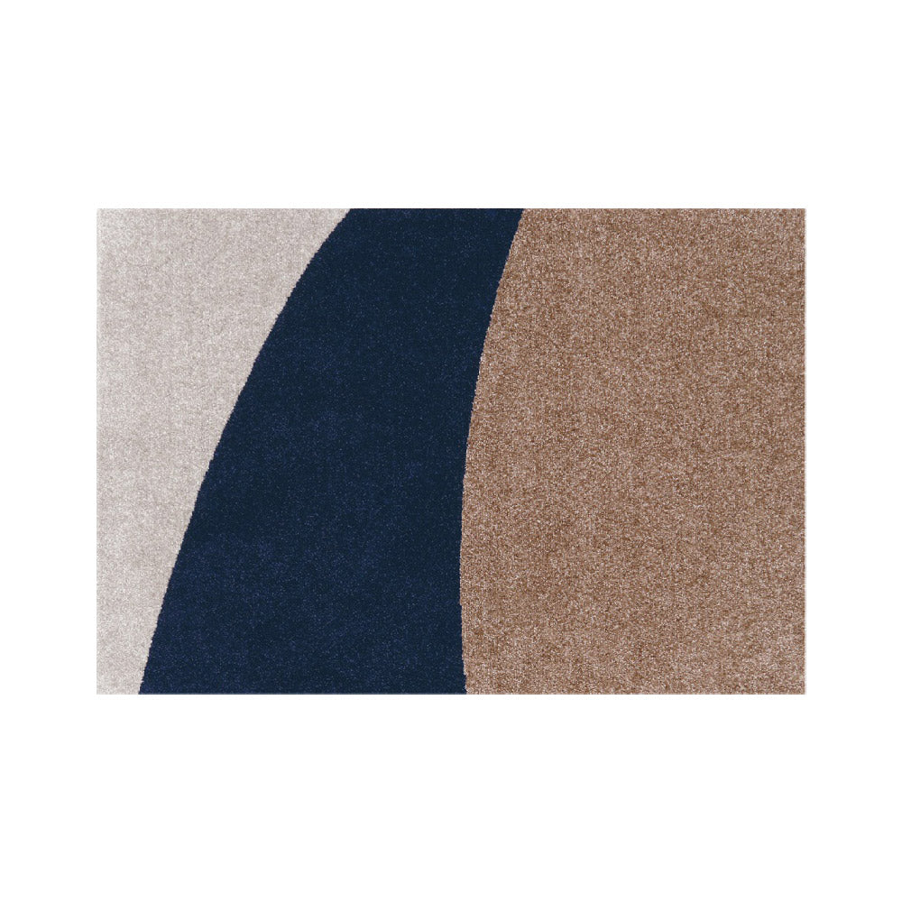 Prevell★青とグレーのラグ 楽天市場】ラグ ラグマット 絨毯 ベルギー製 防炎 カーペット 北欧