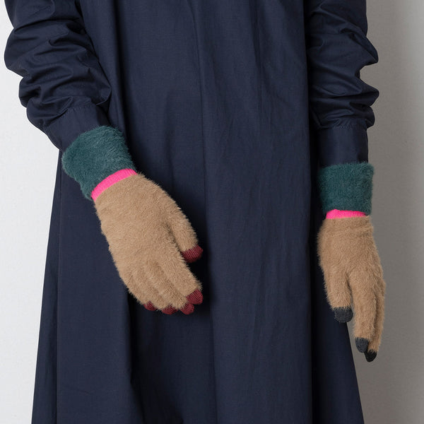 シャギー グローブ