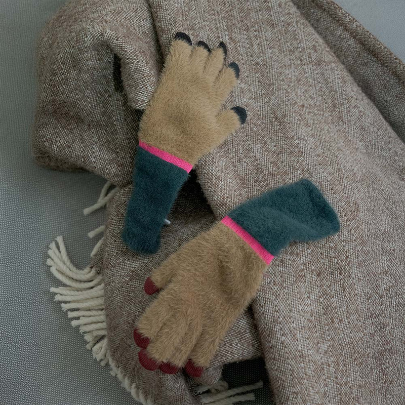 シャギー グローブ