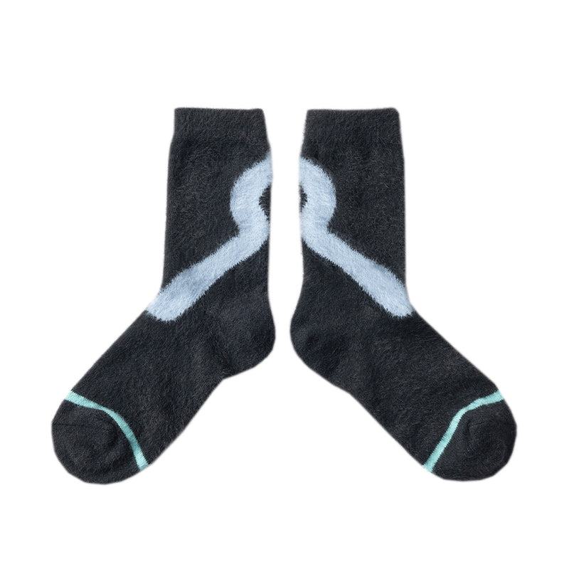 シャギー ラインソックス