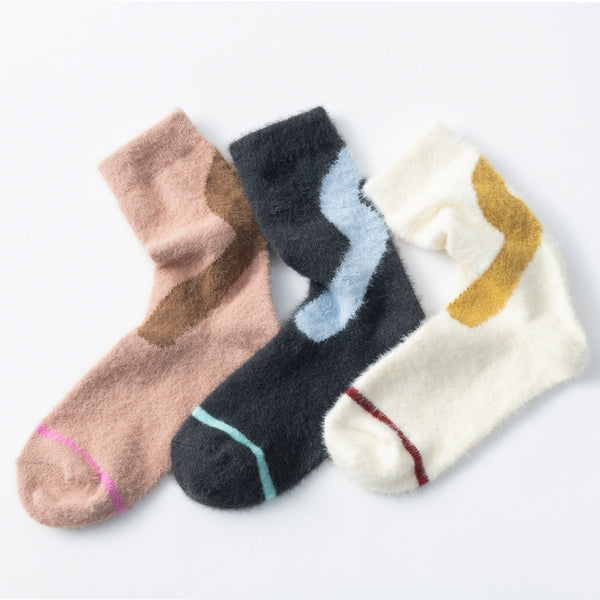 シャギー ラインソックス