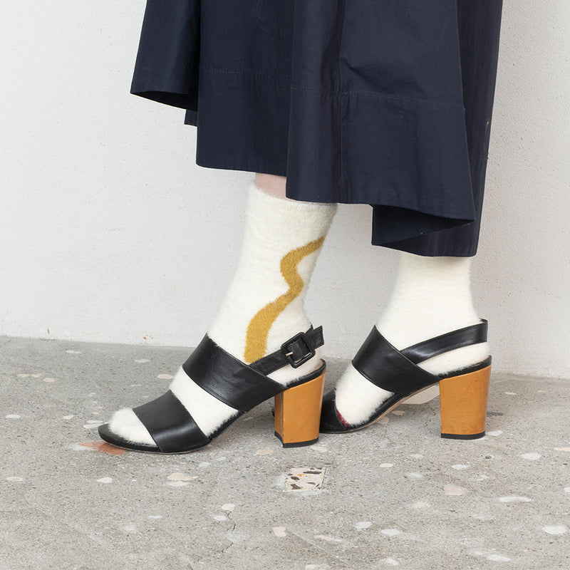 シャギー ラインソックス