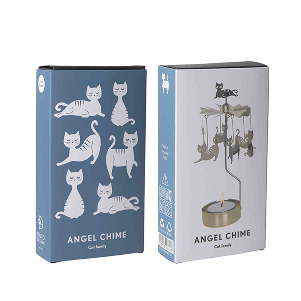 ロータリーキャンドルホルダー （キャットファミリー）