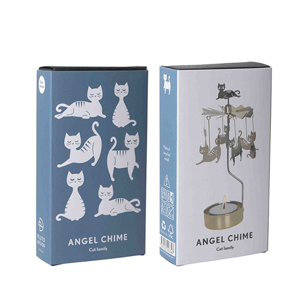 ロータリーキャンドルホルダー （キャットファミリー）