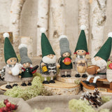 ランタンを持ったサンタ