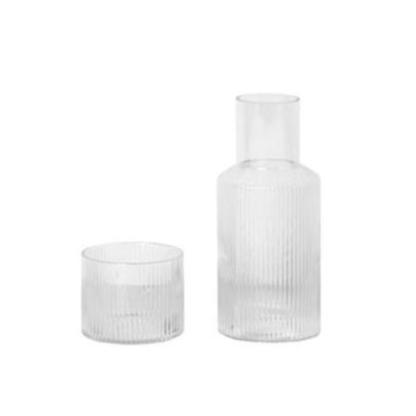 リップルカラフェセット スモール クリア