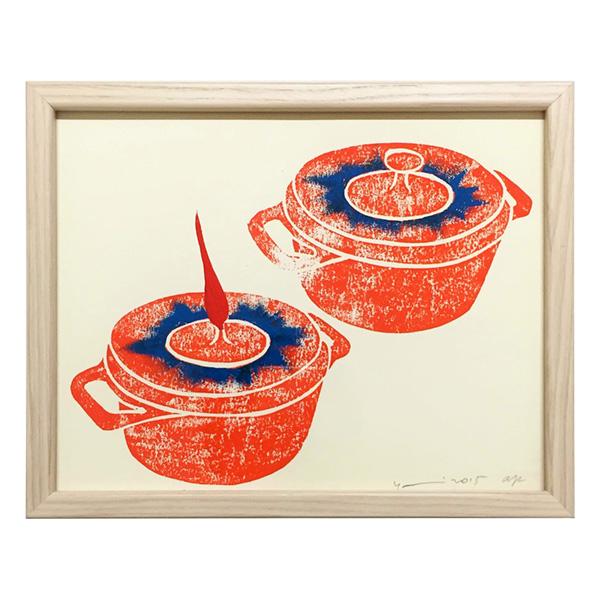 YUKI KOIDA 版画 約22×27cm - ILLUMS