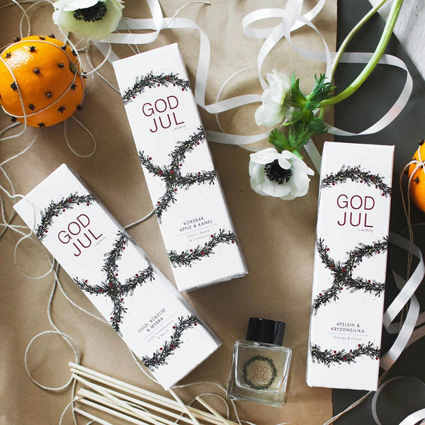 リードディフューザー GOD JUL（ゴールド、フランキンセンス＆ミルラ）50ml - ILLUMS
