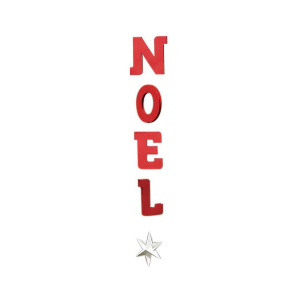 "NOEL"モビール レッド ホワイトスター レッド - ILLUMS