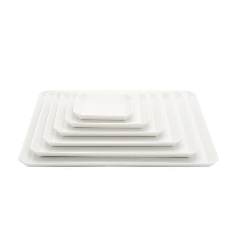TY “Standard” collection Square Plate White 90 - ILLUMS